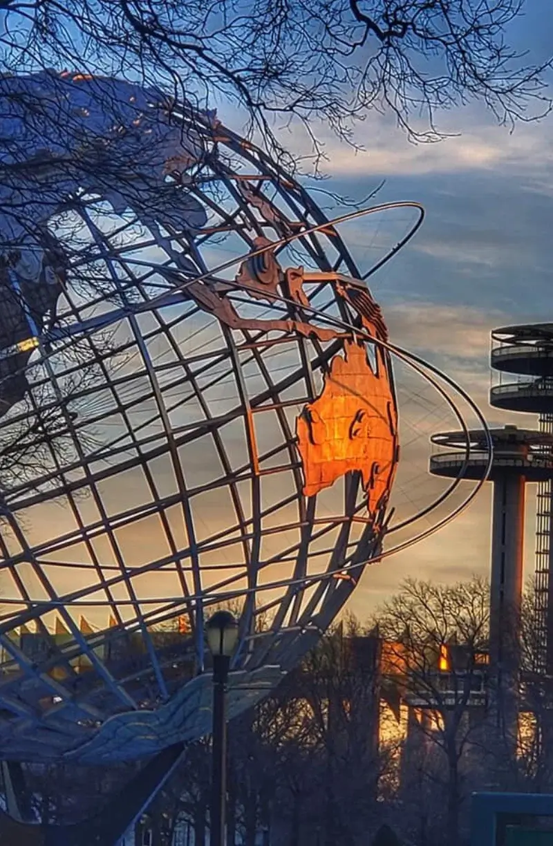 The Unisphere at Flushing Meadows Corona Park